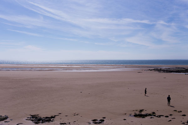 Plage de la Potinière à Carteret