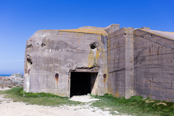 Bunker allemand au Phare de Goury