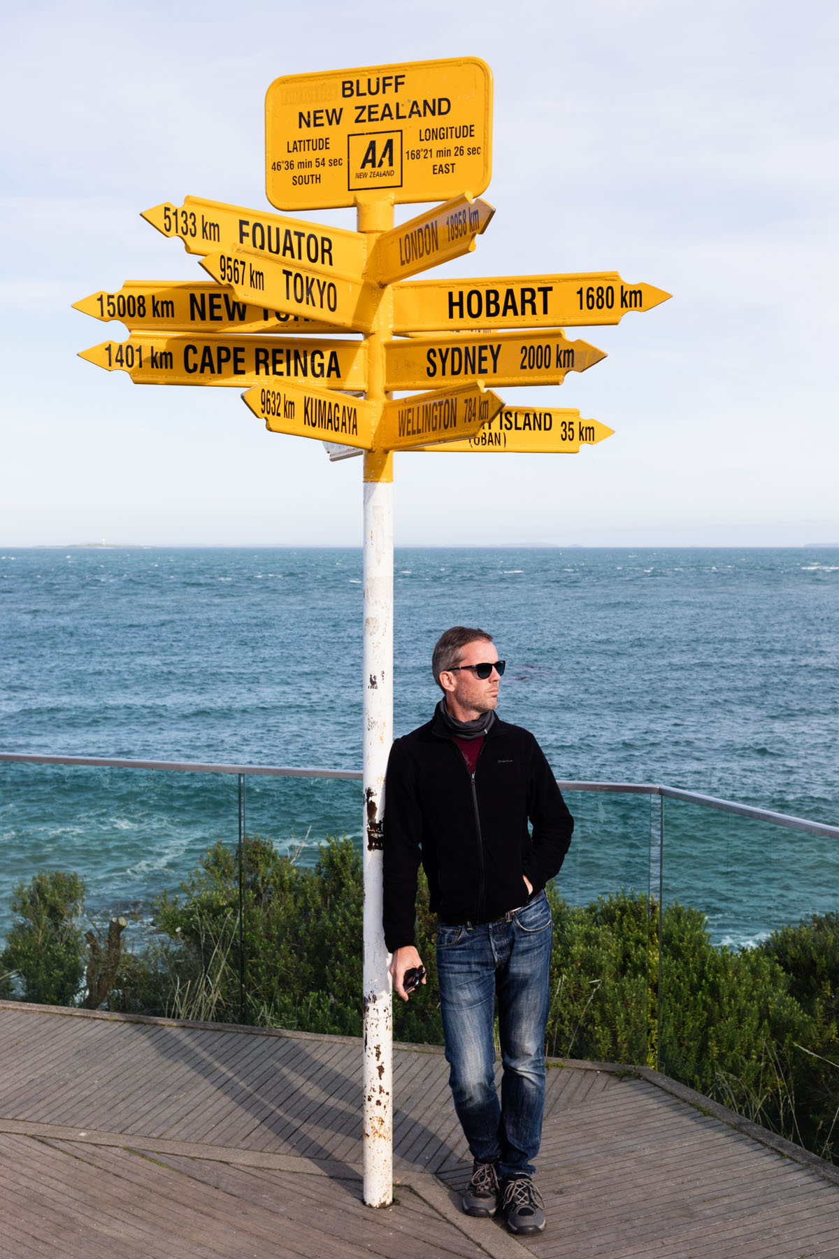 Stirling Point Bluff Nouvelle Zélande