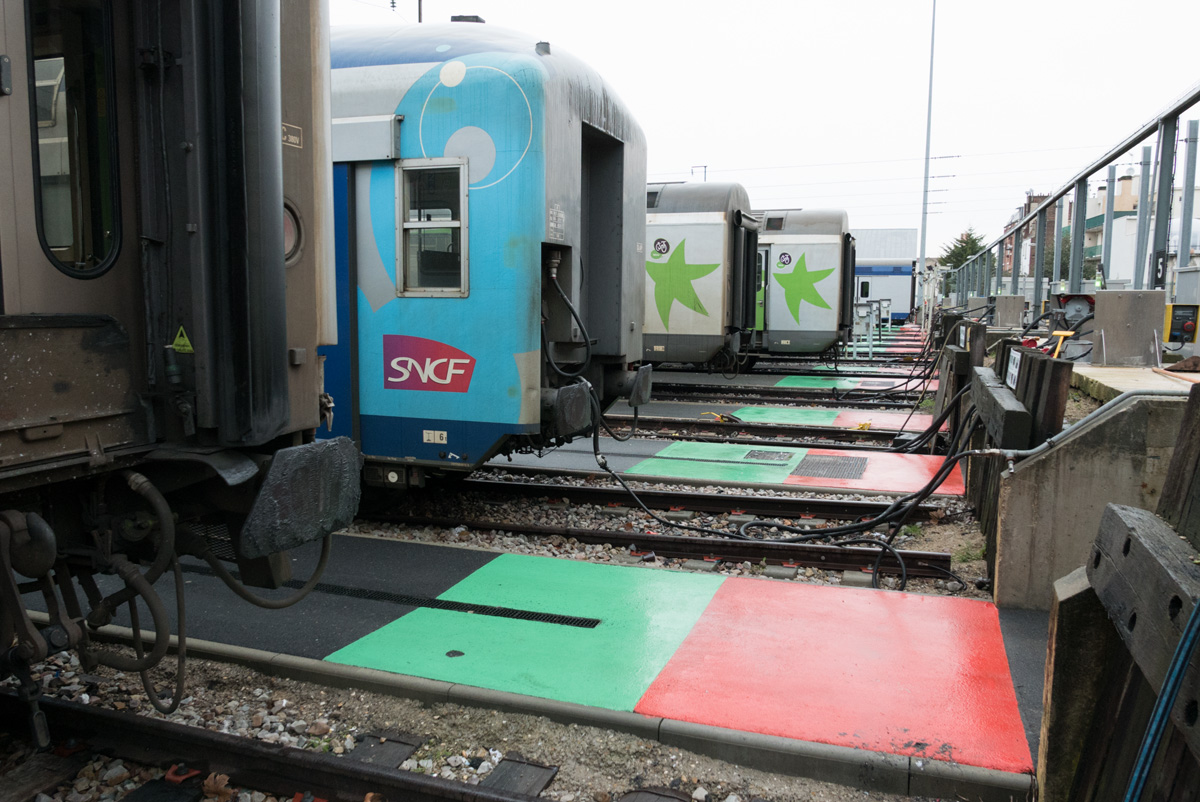 Visite technicentre Intercité SNCF Clichy-Levallois