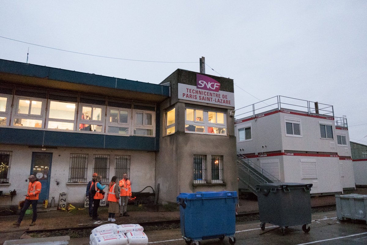 Visite technicentre Intercité SNCF Clichy-Levallois