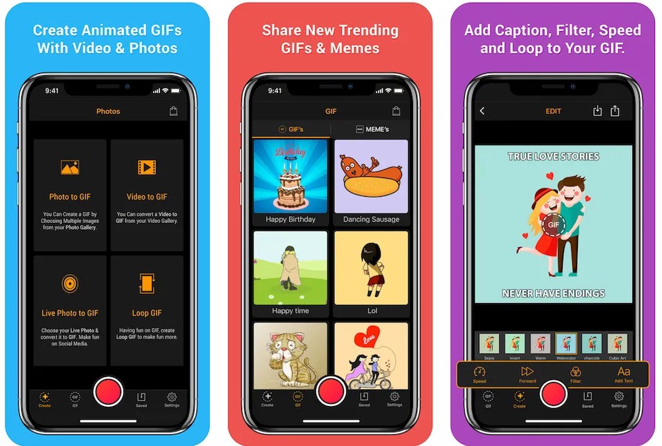 6 Mobile Apps For Creating Gifs On The Go Review Geek