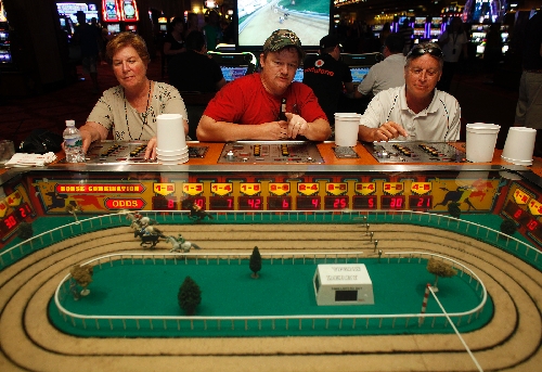 Lowtech horse race game has loyal following Las Vegas