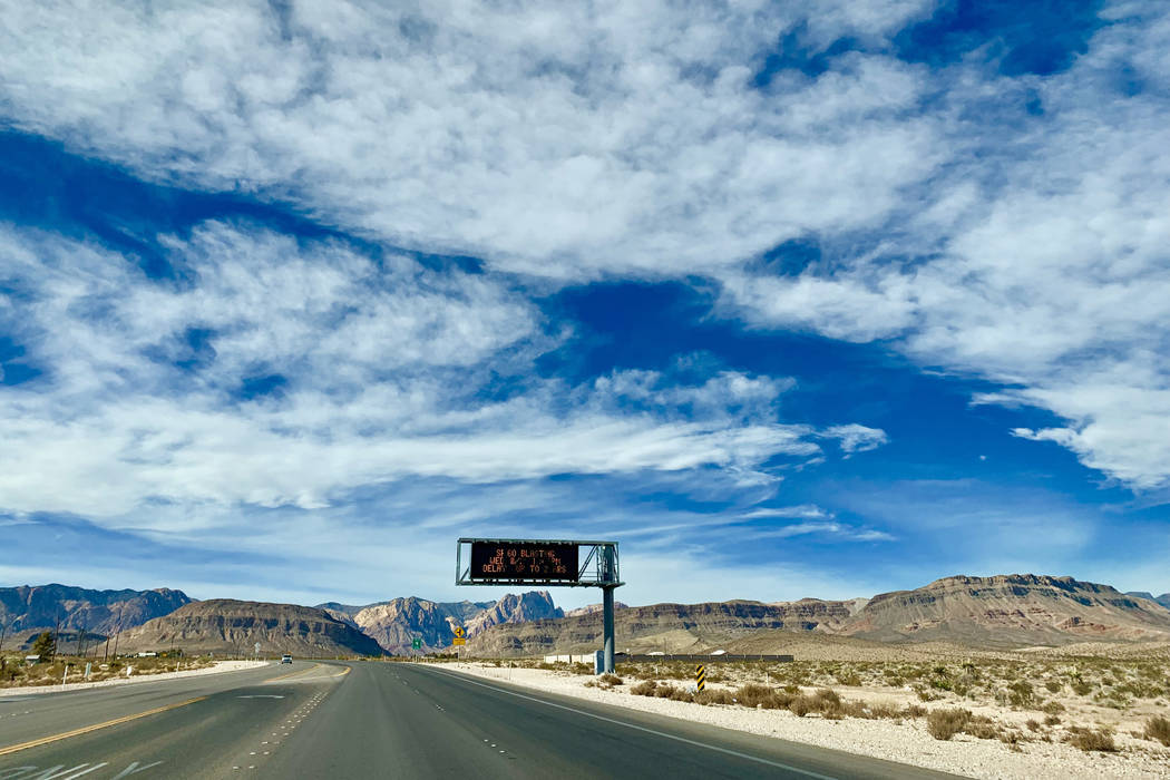 Alternative routes from Las Vegas to LA to avoid backups