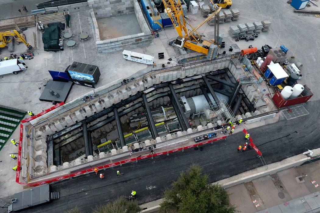 Las Vegas Convention Center tunnel completed — VIDEO Las Vegas Review