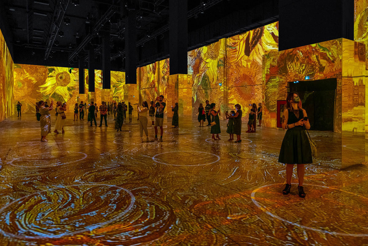 Vegas goes with Van Gogh in new immersive exhibit Las