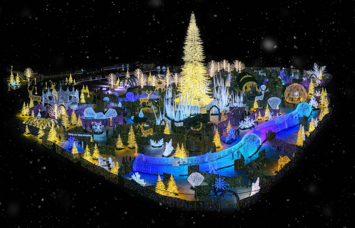 Winter Wonderland Las Vegas 2022 Downtown Summerlin Is Adding A Big New Holiday Attraction | Las Vegas Review-Journal