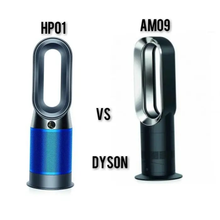 Difference Between Dyson Am09 Vs Hp01 Air Purifier Reviews
