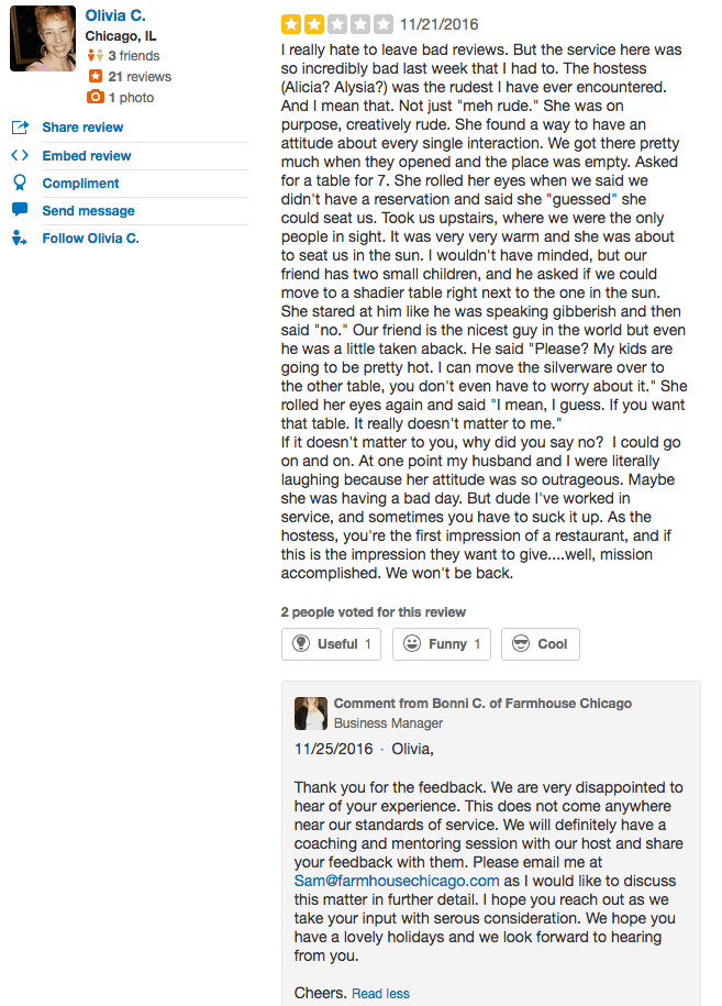 How to Respond to Negative Restaurant Reviews ReviewTrackers