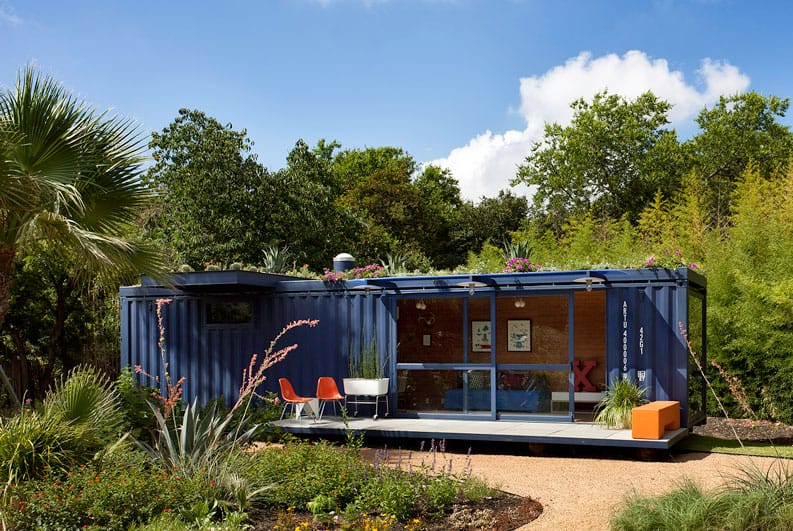 Casa Container para Invitados. Un proyecto sustentable en San Antonio