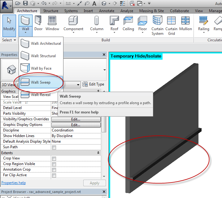 RevitAPI How to create wall sweep? Revit news