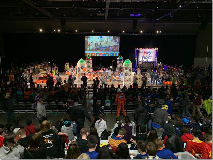 FIRST Robotics PNW Finals Revit news