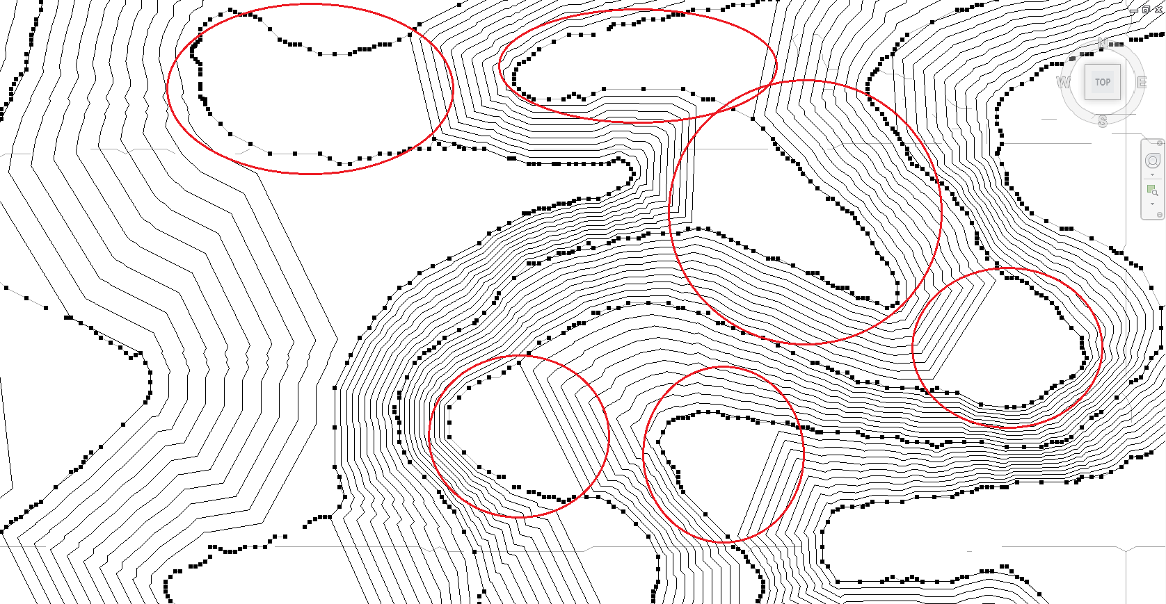 Revit 2015 Missing Toposurface Points?