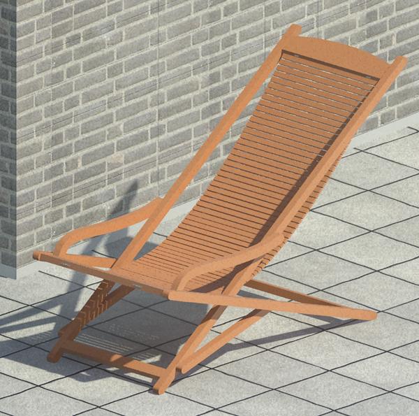 Object Deck Chair. Jutlandia