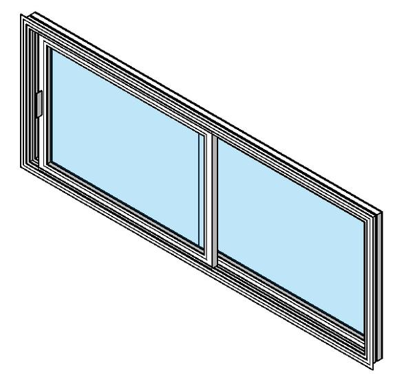 Revit Curtain Wall Sliding Door Family