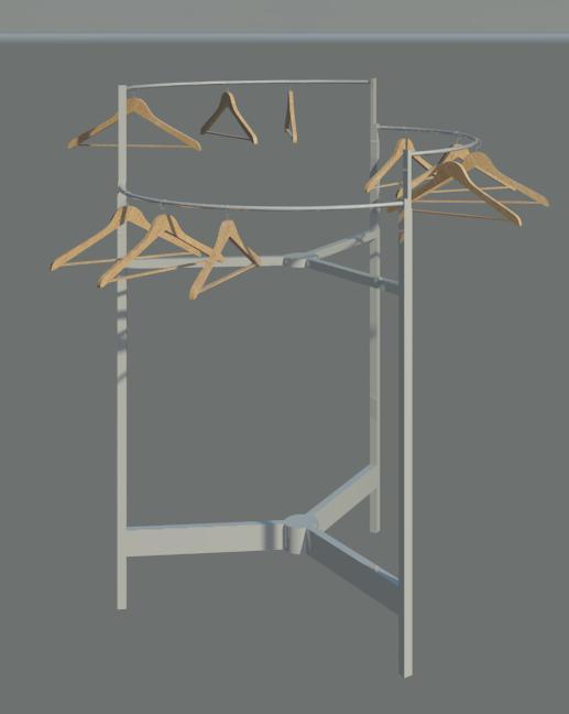 Object clothes rack