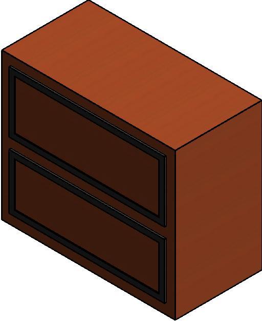 Object Two Drawer Dresser/NightStand For Set