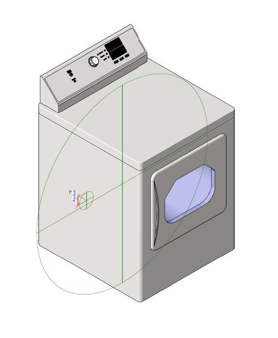 Object GE Harmony Profile Dryer