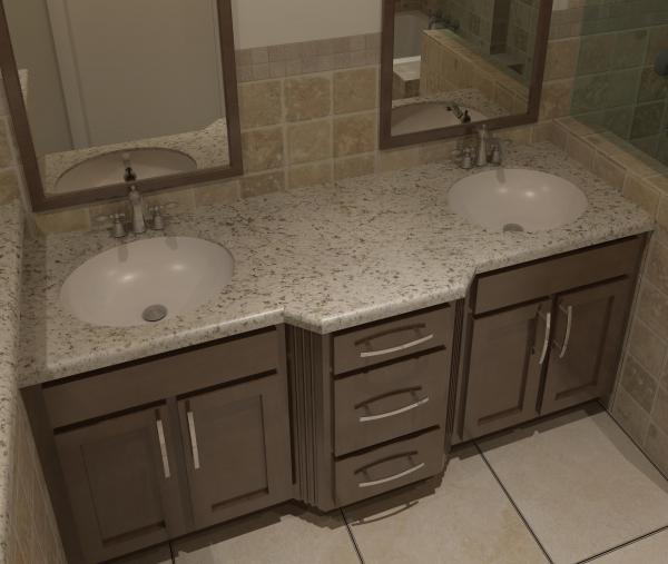 Object Undermount vanity sink