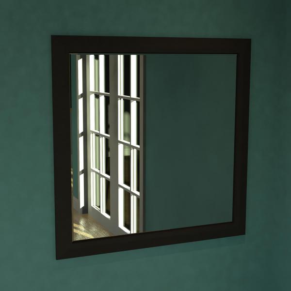 Object Mirror with Boarder