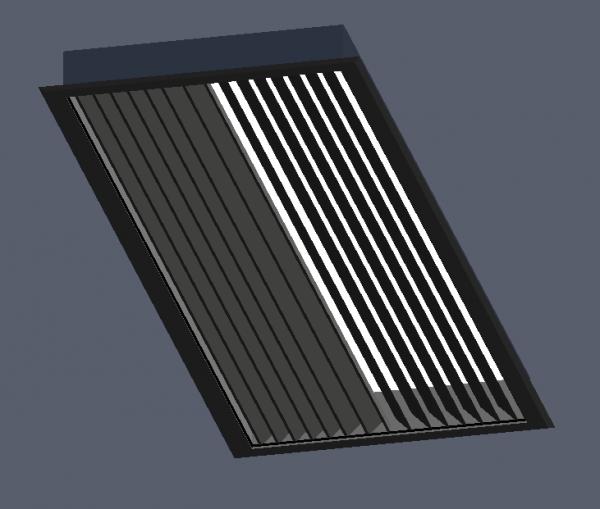 Object Rectangular Ceiling vent