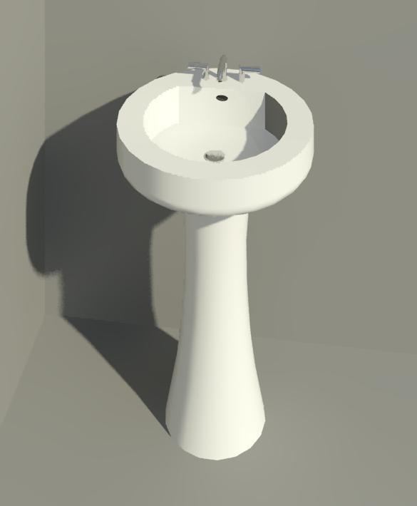 Object Porcelain sink