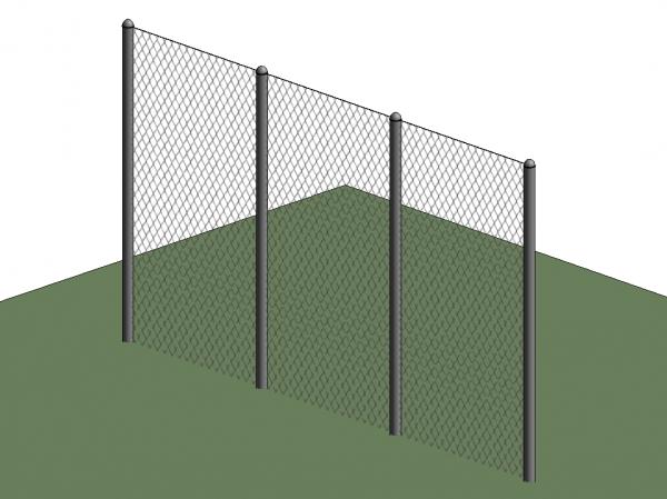Object Chain Link Wall Type