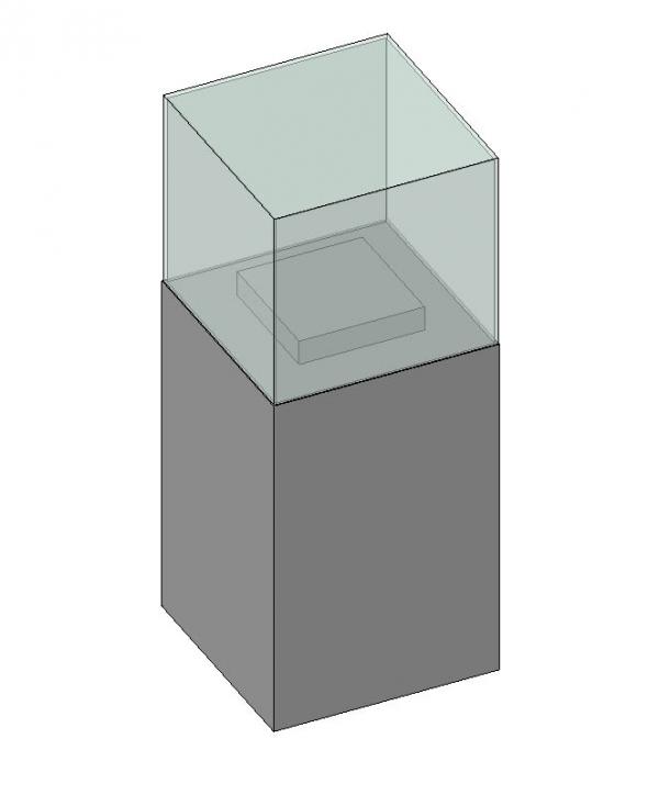 Object Museum display case