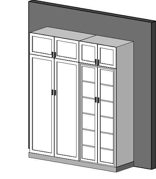 Object Wardrobe 8' high