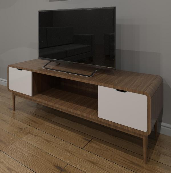 Object Modern Wood TV Stand