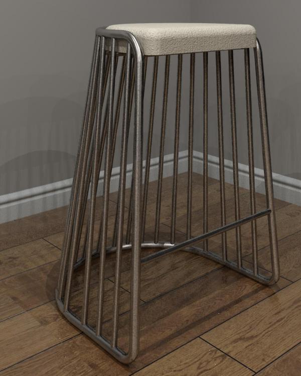 Object Bride’s Veil Bar & Counter Stool