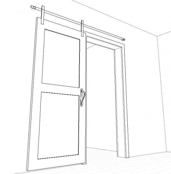Revit Sliding Barn Door