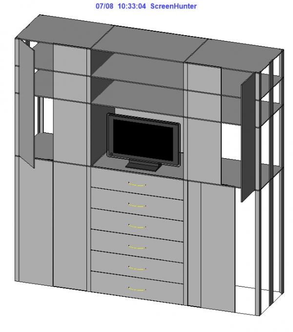 Object wardrobe 2.9m*2.9m