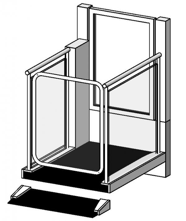Wheelchair Lift Revit Family
