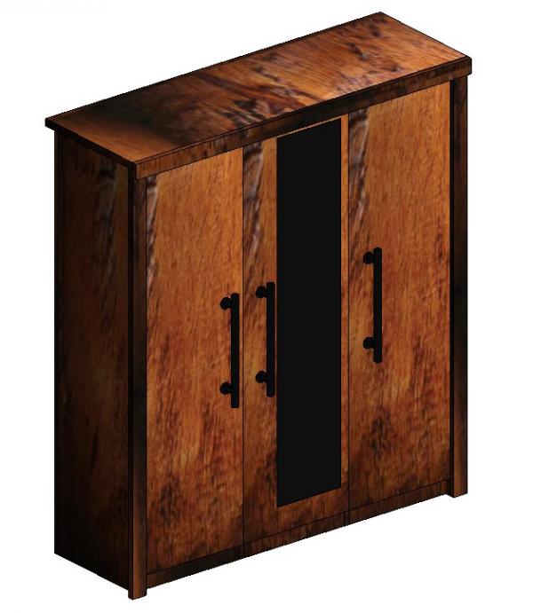 Object Wardrobes with Mirror