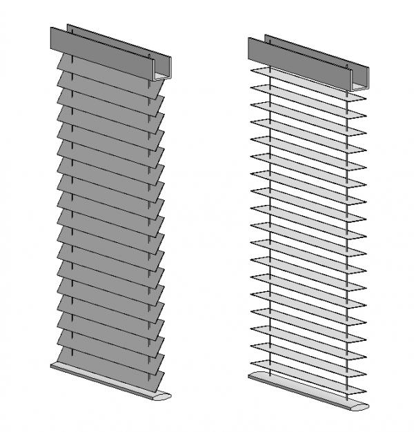 Object Parametric Window Blinds