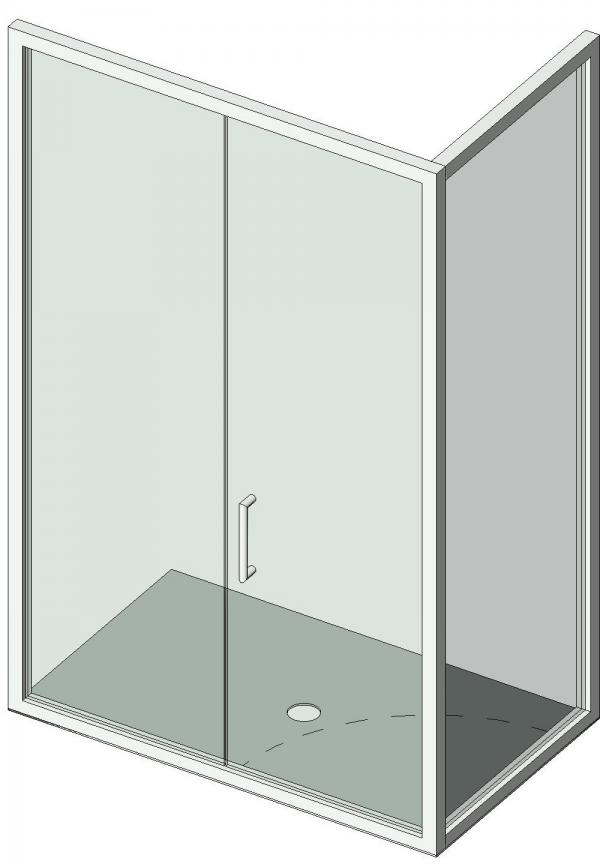 Object Basic Shower with removable frame