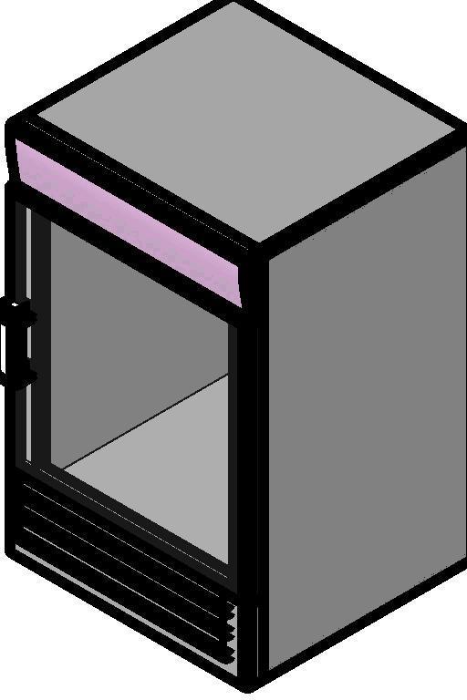 Object SMALL COUNTER FRIDGE