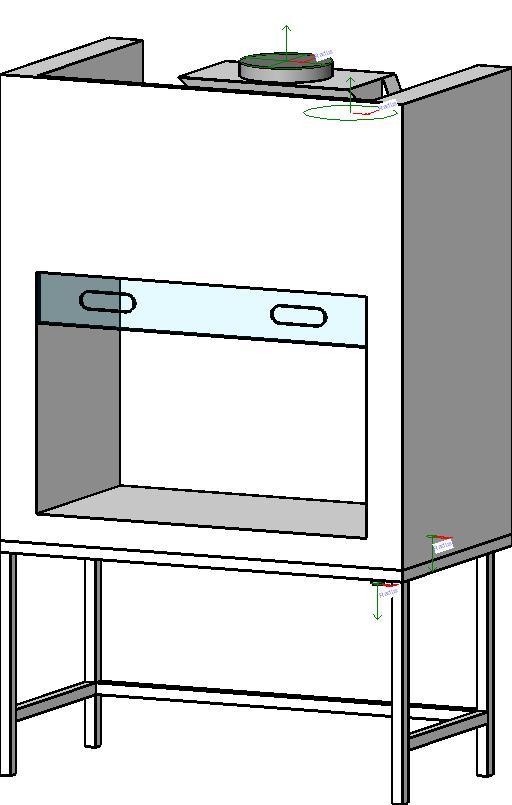 Object Ducted Laminar Flow Fume Cupboard
