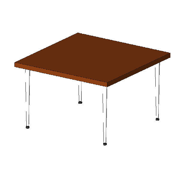 Object Cafeteria Table Square