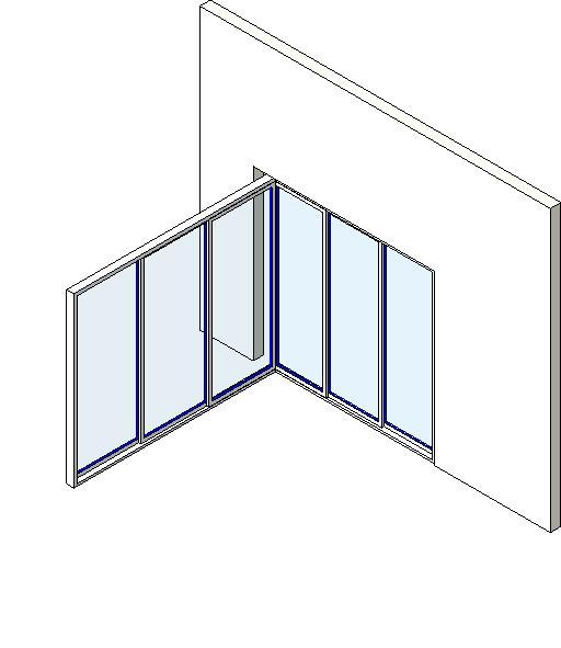 Object Corner Stacking door