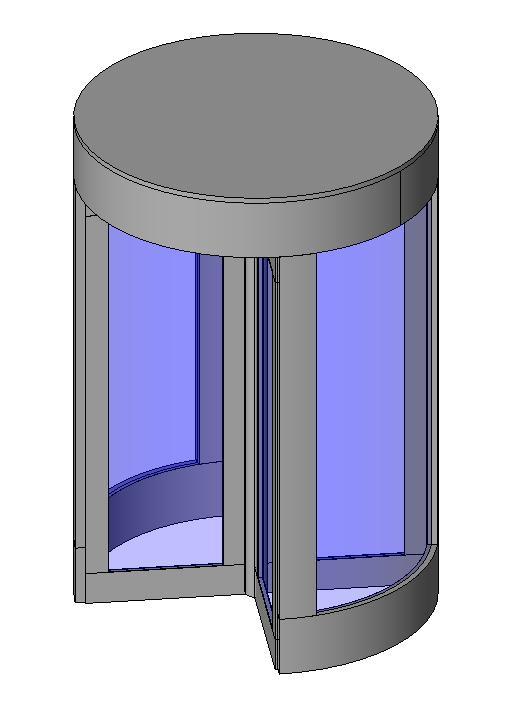Revolving Door In Curtain Wall Revit