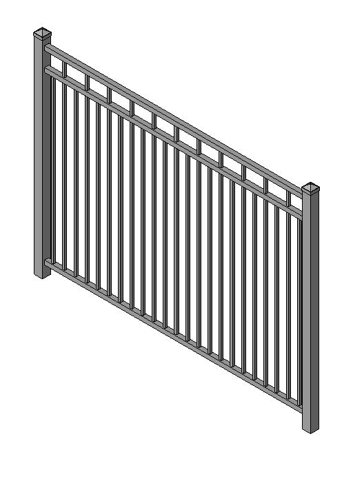 Object Ornamental Fence