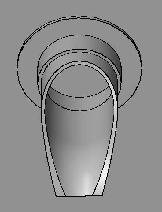 Object Downspout Nozzle