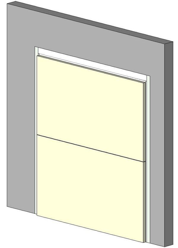 Object Horizontally Opening Freight Elevator Doors