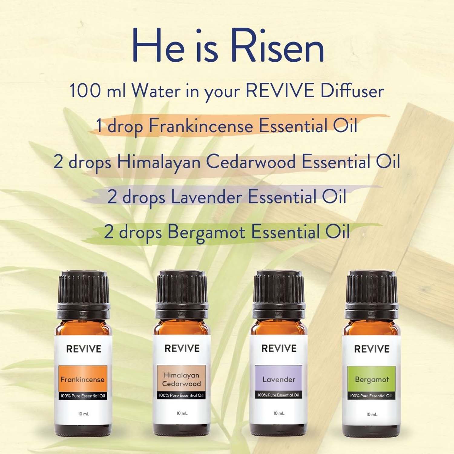 Easter Diffuser Blends REVIVE Essential Oils