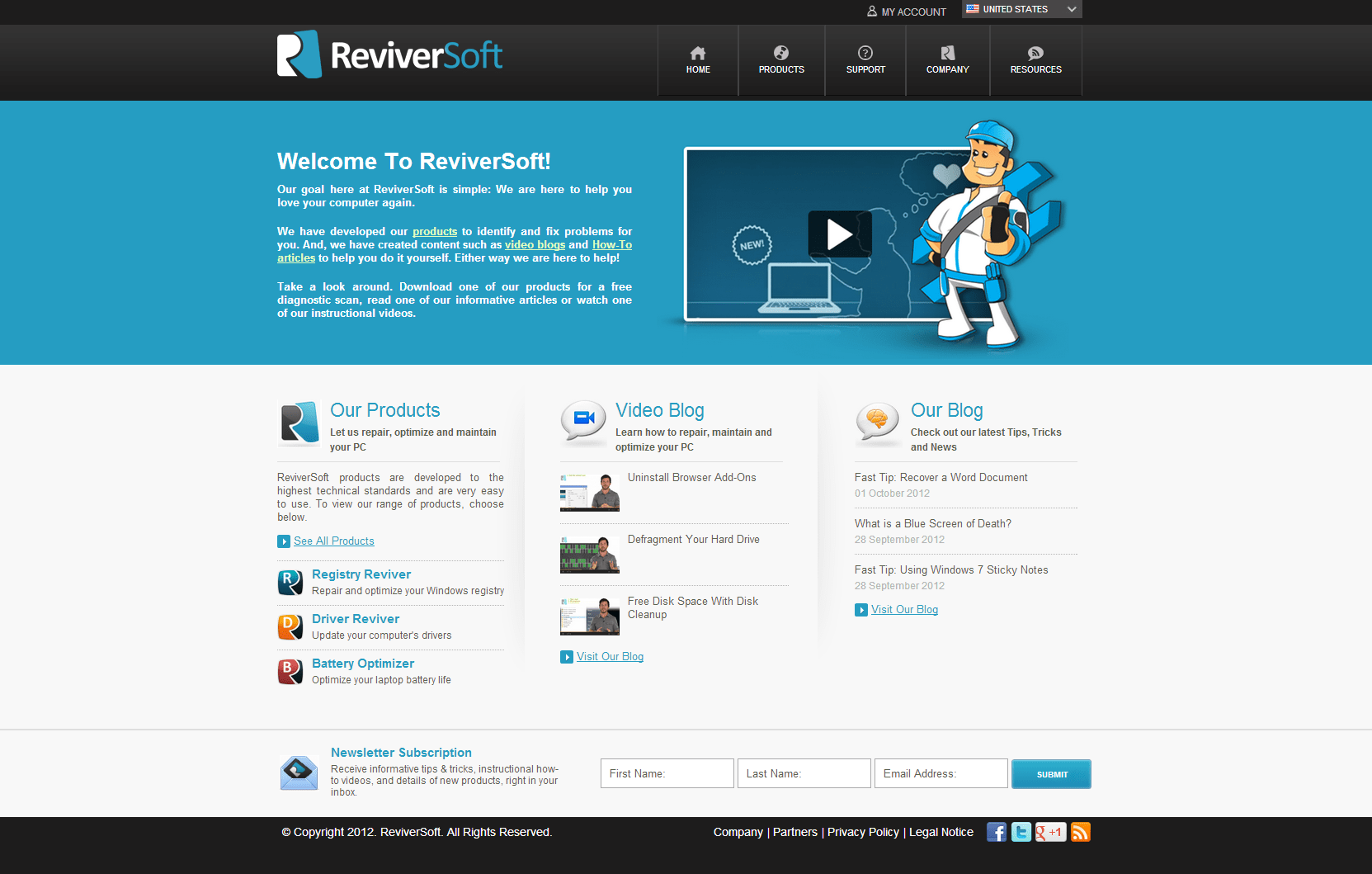 Home Page ReviverSoft Blog