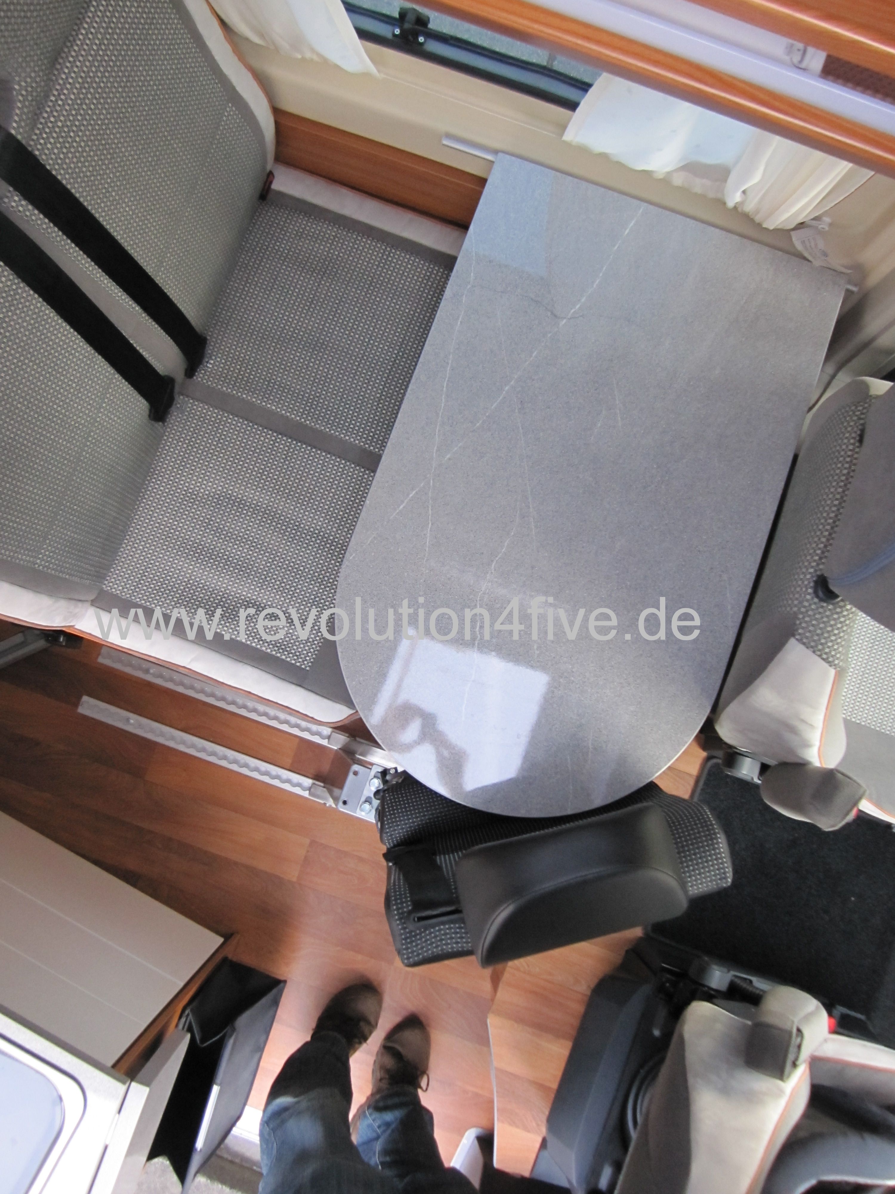 Lösung Kastenwagen für fünf