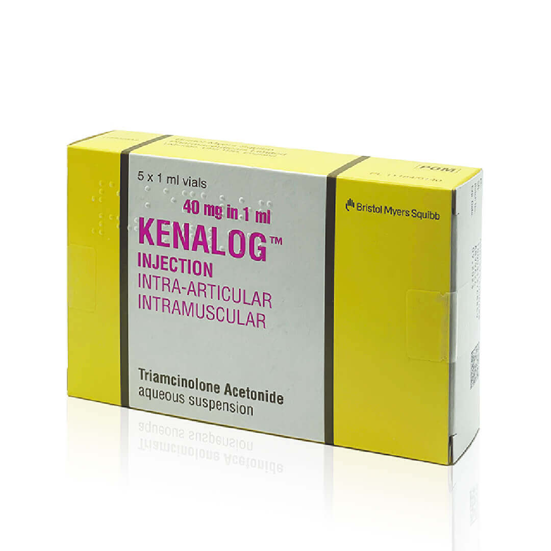 Kenalog 40mg/ml inj single (1) Revolve Medicare