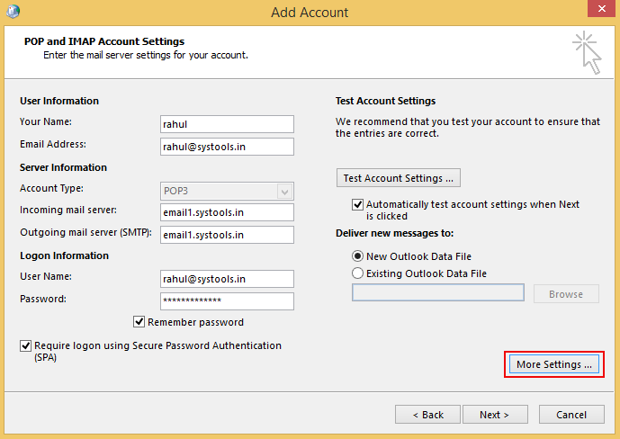 Learn How to Configure Profile in Outlook 2016 Quick Steps to Create